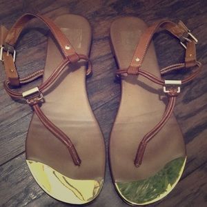 DV Tan Sandals